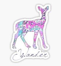 Tracy Porter / Poetic Wanderlust: Wander Sticker