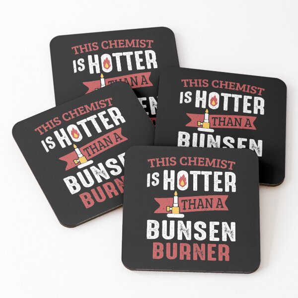 Item preview, This Chemist Is Hotter Than A Bunsen Burner Chemistry Poster designed and sold by agardvajdam.