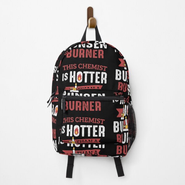Item preview, This Chemist Is Hotter Than A Bunsen Burner Chemistry Poster designed and sold by agardvajdam.