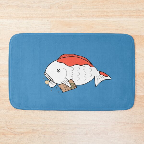 Item preview, Chubby Fat Japanese Nishiki Koi Carp Fish Anime Cute designed and sold by Marinaaa010.
