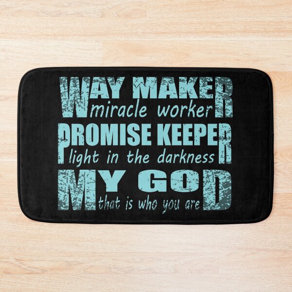 Item preview, Way maker miracle worker promise keeper light in the darkness - Christian designed and sold by Demna-S.