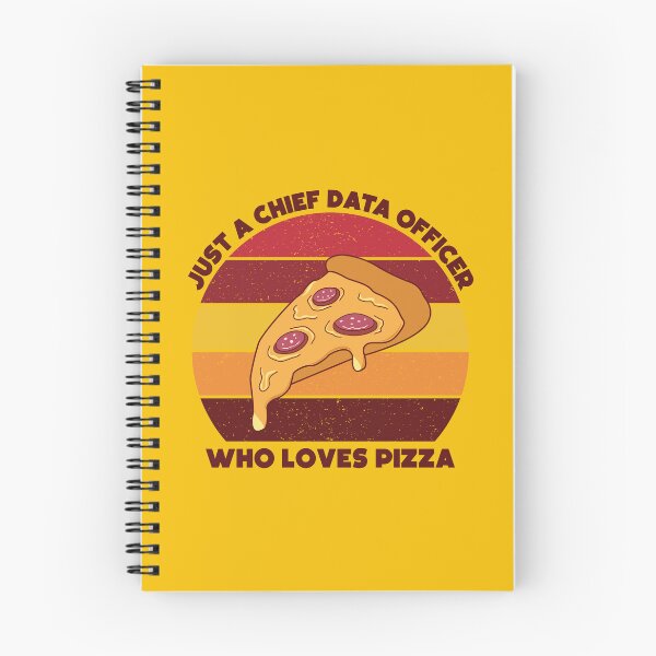 Item preview, Just a chief data officer who loves pizza, dark text, funny food lovers, chief data officer job, I love data, data geek, foodie worker designed and sold by SGS-.