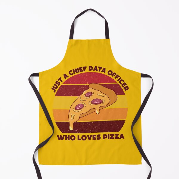 Item preview, Just a chief data officer who loves pizza, dark text, funny food lovers, chief data officer job, I love data, data geek, foodie worker designed and sold by SGS-.