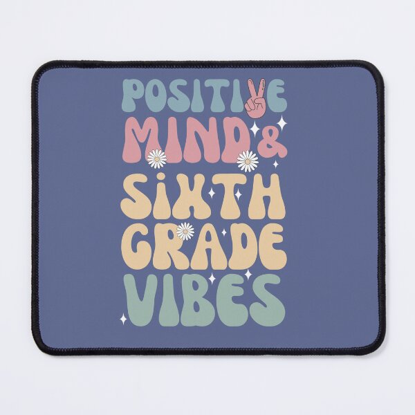 Item preview, Sixth Grade Vibes | Retro Back to School Sixth Grade | First Day of School | 6th Grade Vibes | Retro Sixth Grade Teacher Vibes | Hello Sixth Grade | Positive Vibes Only | Ready to Crush Sixth Grade designed and sold by Saffire6.