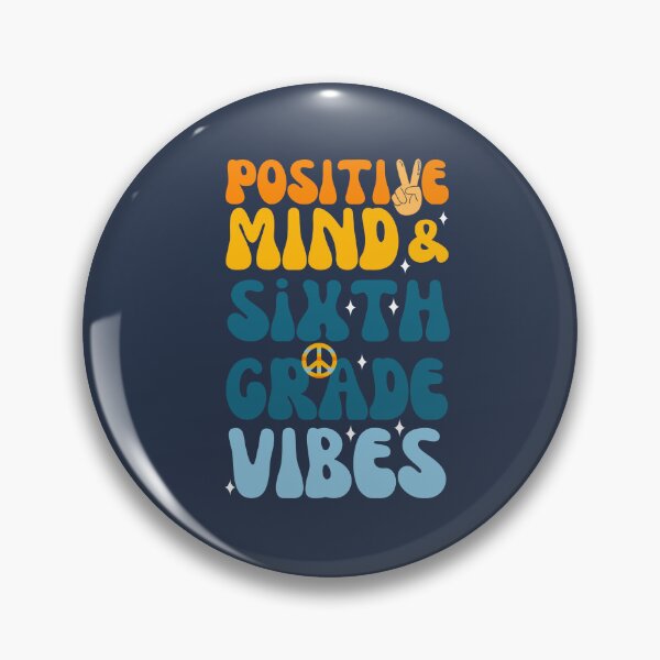 Item preview, Sixth Grade Vibes | Retro Back to School Sixth Grade | First Day of School | 6th Grade Vibes | Retro Sixth Grade Teacher Vibes | Hello Sixth Grade | Positive Vibes Only | Ready to Crush Sixth Grade designed and sold by Saffire6.