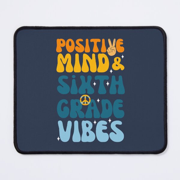 Item preview, Sixth Grade Vibes | Retro Back to School Sixth Grade | First Day of School | 6th Grade Vibes | Retro Sixth Grade Teacher Vibes | Hello Sixth Grade | Positive Vibes Only | Ready to Crush Sixth Grade designed and sold by Saffire6.