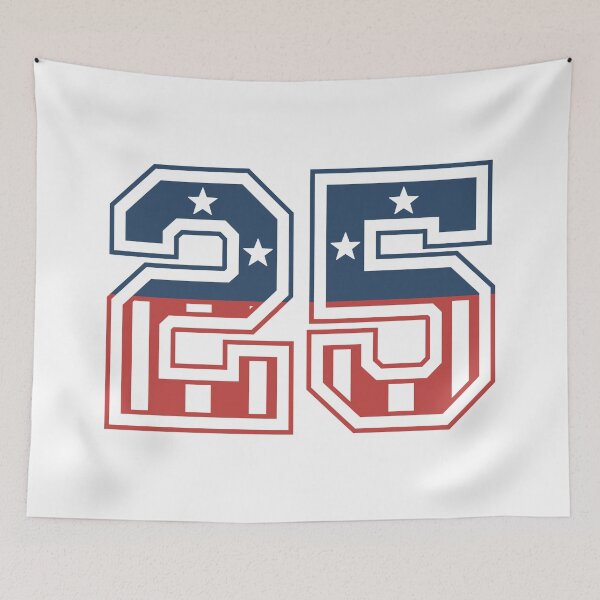 Item preview, Number 25 USA designed and sold by PaulSDesign.