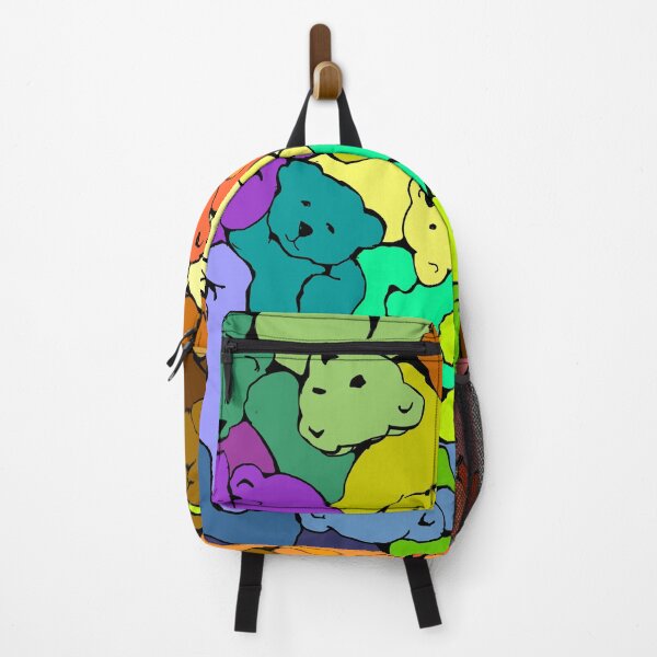 Item preview, Rainbow Teddy Bear Cuddle Pile designed and sold by MyThingNow.