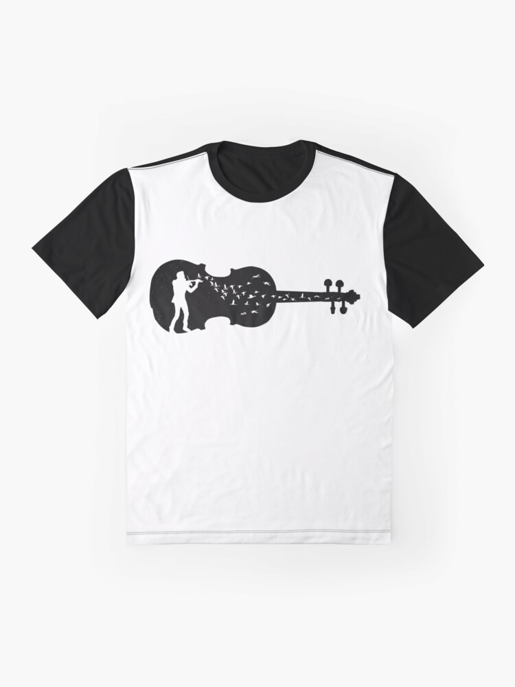 Alternate view of Violinist Graphic T-Shirt