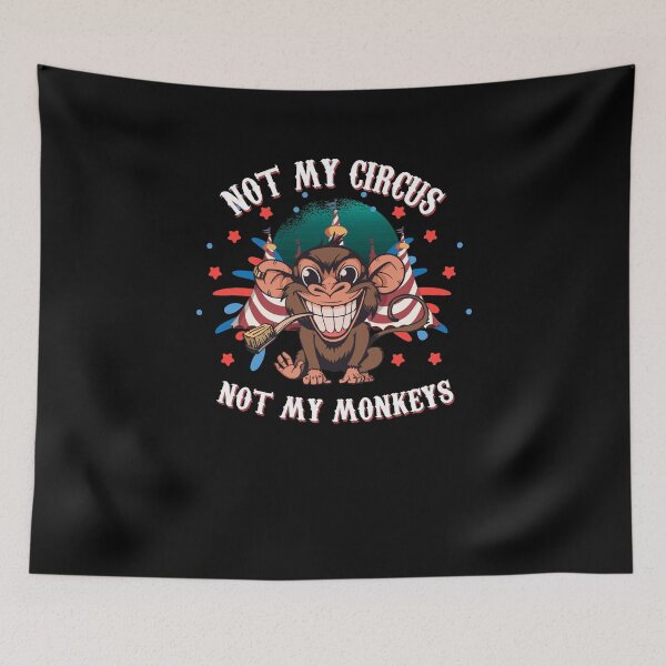 Item preview, Monkey Circus Zookeeper Showman Funny Ape Chimpanzee designed and sold by DoSt-997.
