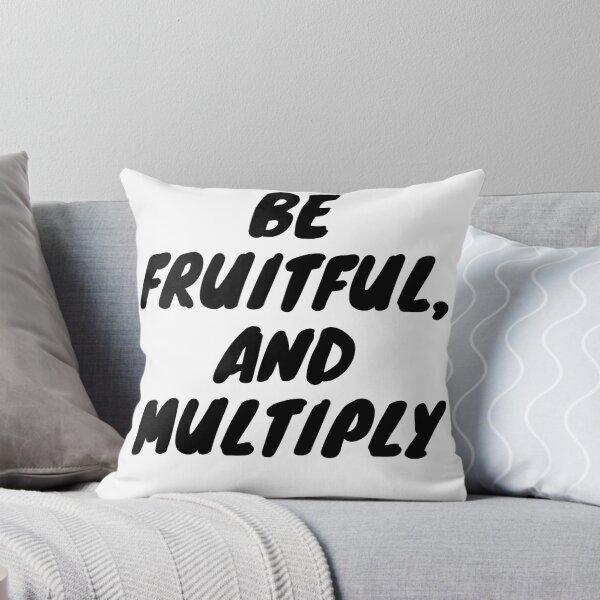 Item preview, Be fruitful, and multiply. Black version designed and sold by TheUboss.
