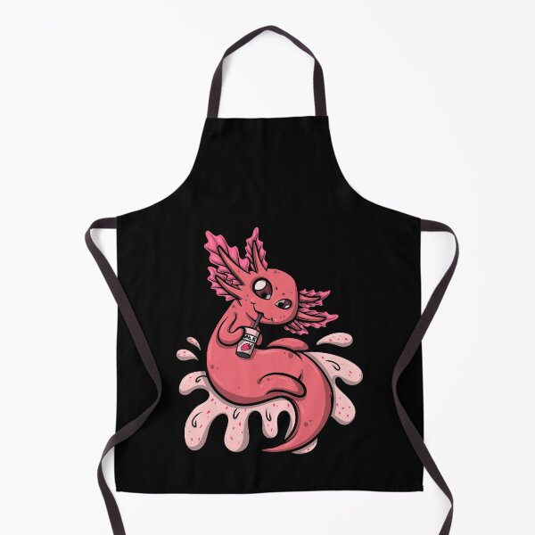 Item preview, Anime Lizard Otaku Student Axolotl Strawberry Milkshake designed and sold by DoSt-997.
