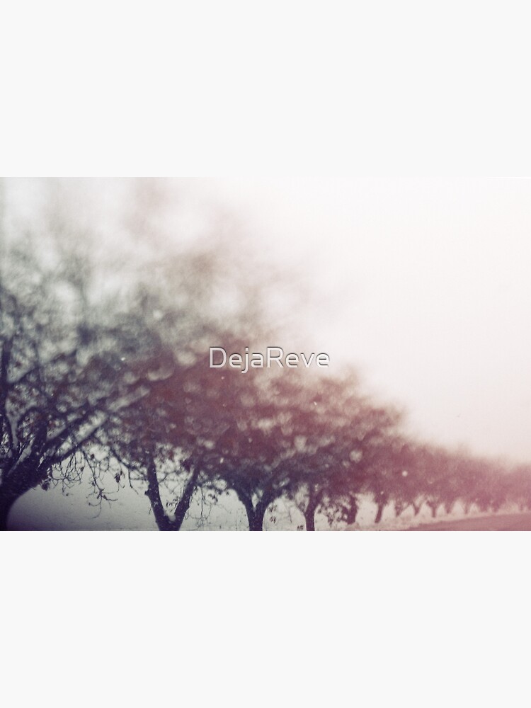 Thumbnail 4 of 4, Metal Print, Winter trees designed and sold by DejaReve.