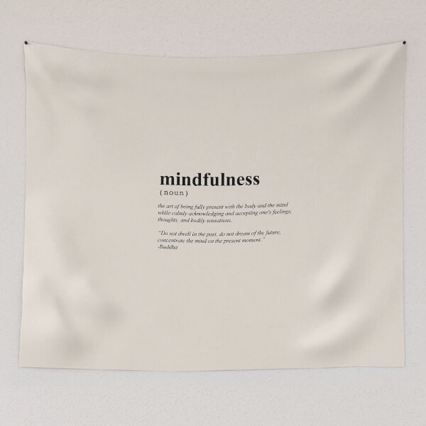 Item preview, Mindfulness Definition, Positive Affirmations designed and sold by grandlovely.