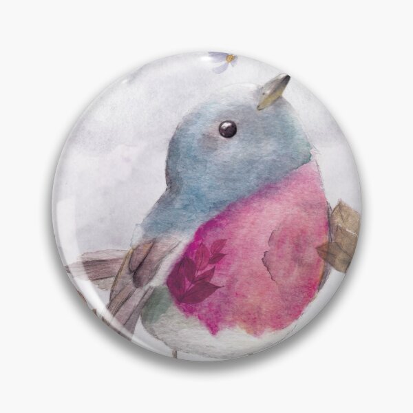 Item preview, Birds and Moon - Watercolor  designed and sold by roseros.