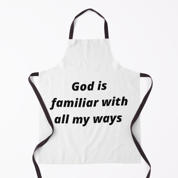 Item preview, God is familiar with my ways, Psalm 139:1-6 designed and sold by Isheshop.