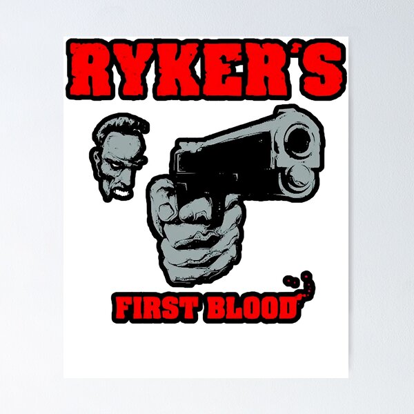 Item preview, Gift For Everyone Light Blue Rykers To The Blood Vintage Photograp designed and sold by HoLac.