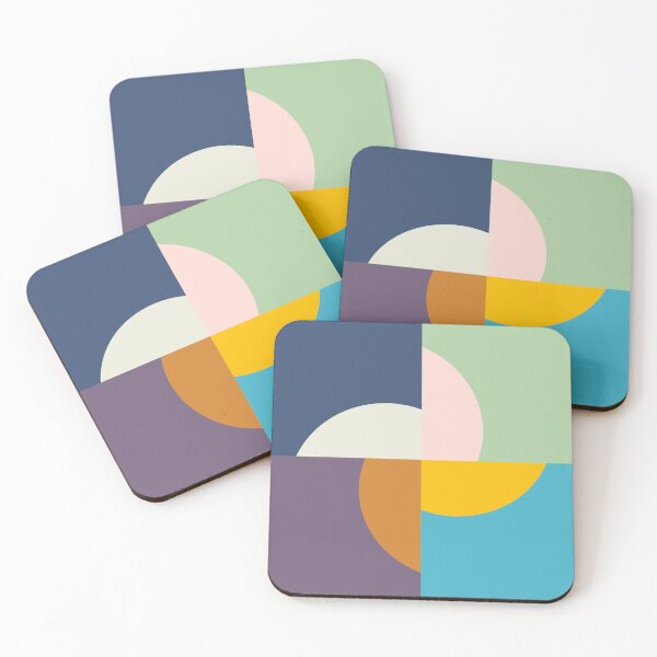 Item preview, Seasons Suns | Minimal Geometric Color Block Abstract designed and sold by Menega  Sabidussi.