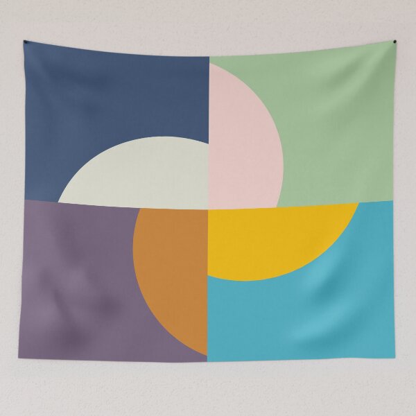 Item preview, Seasons Suns | Minimal Geometric Color Block Abstract designed and sold by Menega  Sabidussi.