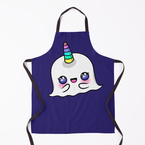 Item preview, Little Kawaii Ghost Rainbow Ghost-corn designed and sold by FreyaDraws.