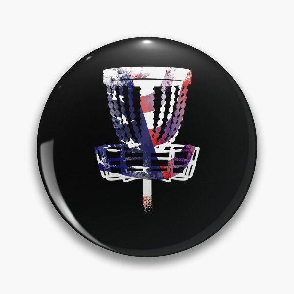 Item preview, Disc Golf American Flag Player USA Lover Basket Silhouette designed and sold by DoSt-997.