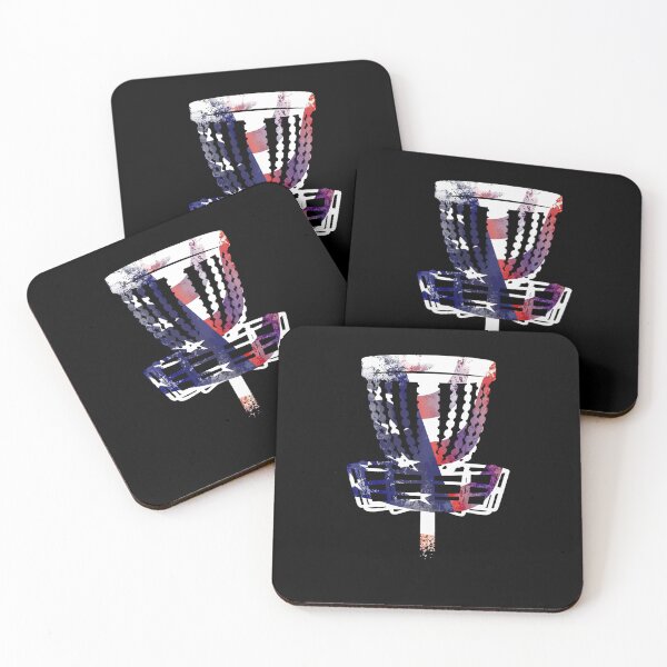 Item preview, Disc Golf American Flag Player USA Lover Basket Silhouette designed and sold by DoSt-997.