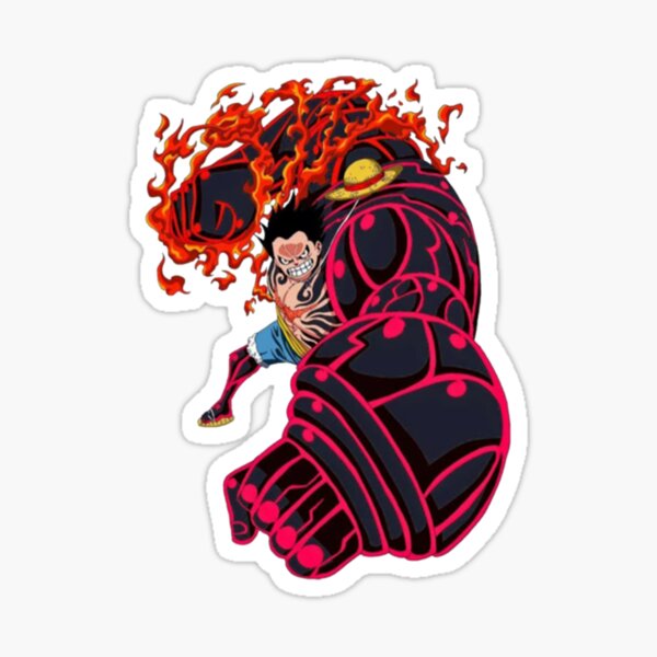 Monkey D Luff Stickers for Sale | Redbubble