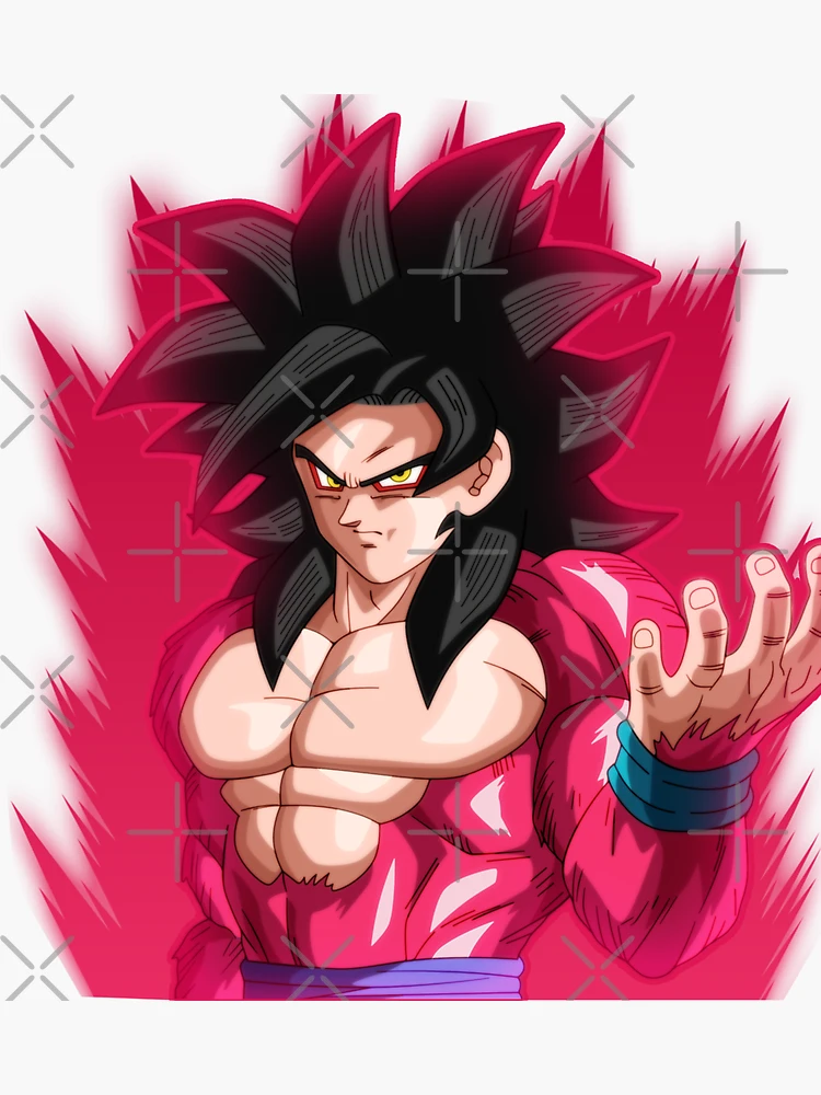 Train Insaiyan Super Saiyan 2 Goku DB/DBZ/DBGT/DBS  Sticker for Sale by  Wicked Designs