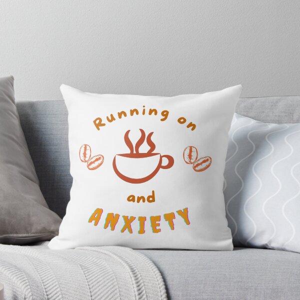 Item preview, Running On Coffee and Anxiety designed and sold by Digitalme Designs.