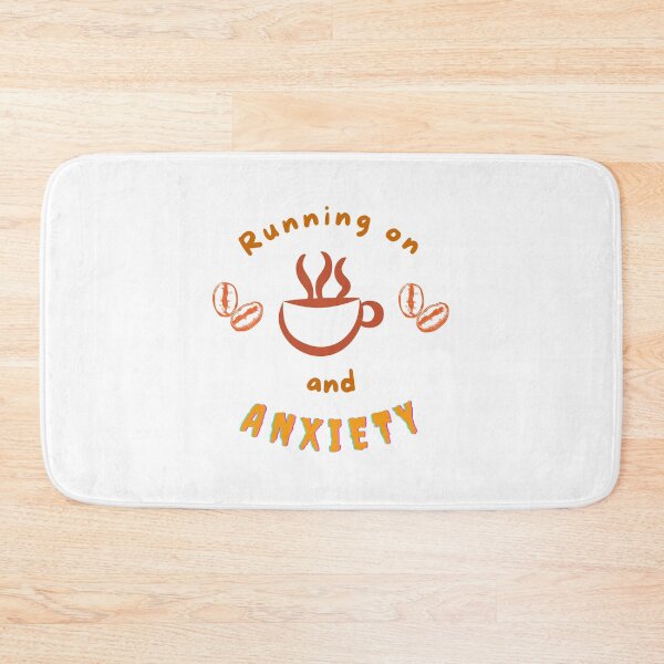 Item preview, Running On Coffee and Anxiety designed and sold by Digitalme Designs.