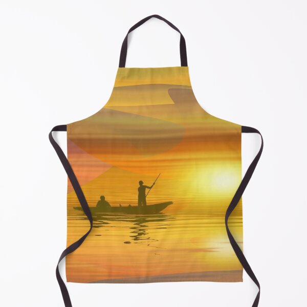 Item preview, Sea Sunset poster canva print designed and sold by EyeCandyStuff.