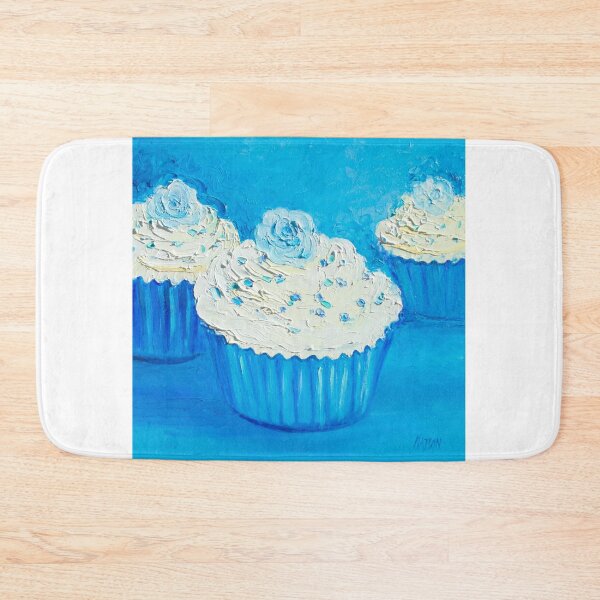 Item preview, Three cupcakes painting designed and sold by MatsonArtDesign.