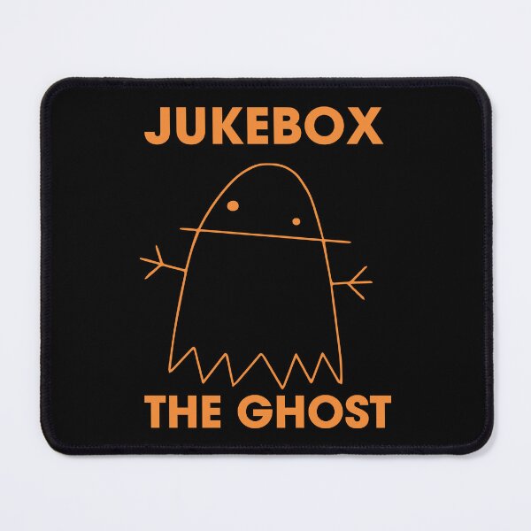 Item preview, ORANGE GHOSTIE LOGO BLACK TEE designed and sold by MilaBuchko.