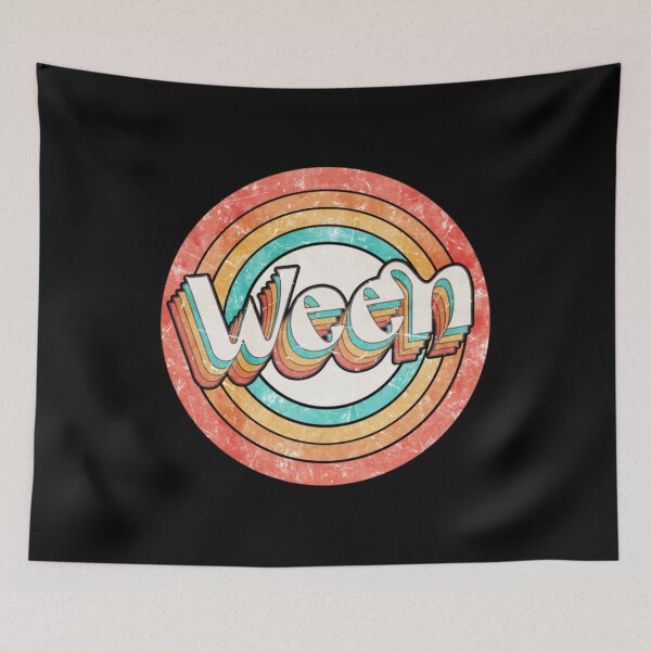 Item preview, VINTAGE WEEN CIRCLE Perfect Gift Fan designed and sold by AlmosUndrest.
