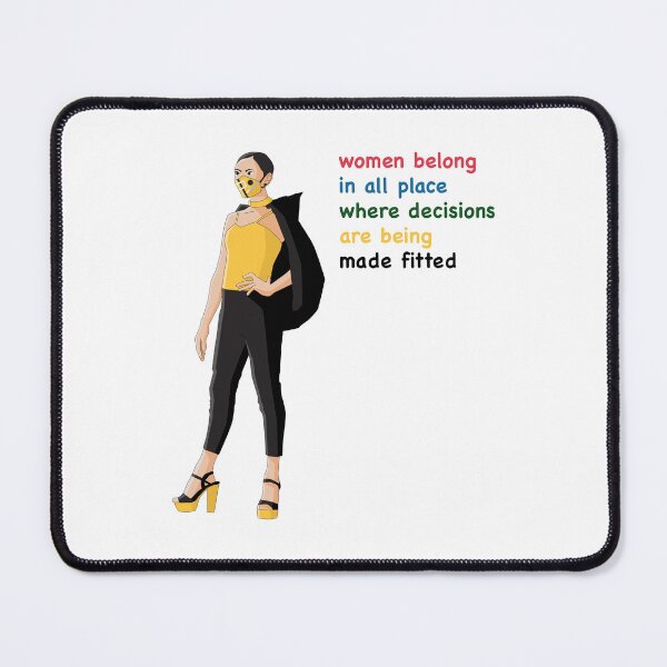 Item preview, Women Belong In All Place Where Decisions Are Being Made Fitted. Womens equality designed and sold by Valeree Store.