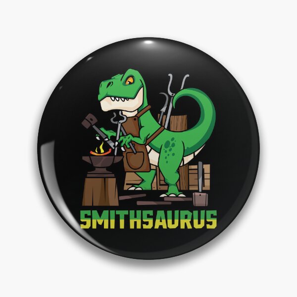Item preview, Smithing Dinosaur Blacksmith Paleontologist Funny T-Rex designed and sold by DoSt-997.