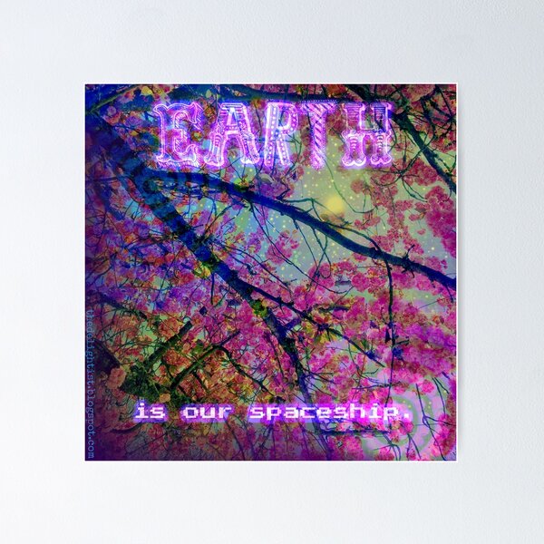 Item preview, Earth is Our Spaceship. designed and sold by Thedelightist.