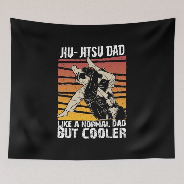 Aperçu de l'œuvre Arts martiaux Papa Étudiant Homme Drôle Jiu Jitsu créée et vendue par DoSt-997.