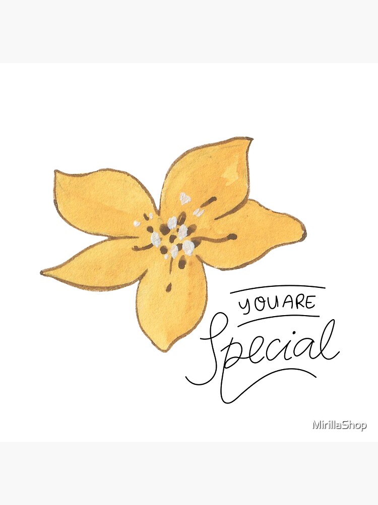 "YOU ARE SPECIAL " Poster for Sale by Redbubble