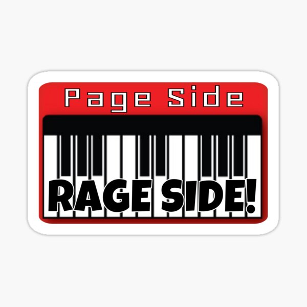 Item preview, Page Side is the Rage Side designed and sold by GrokkoW.