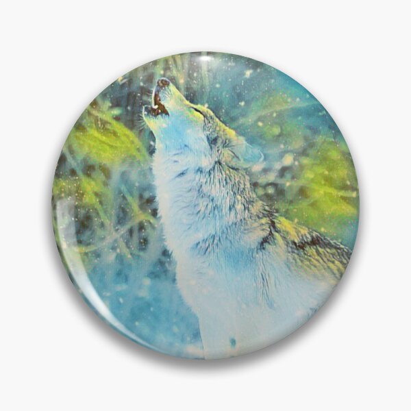 Artikelvorschau, Einsamer Wolf im Schnee entworfen und verkauft von McThingummy.