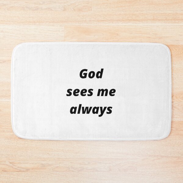 Item preview,  God sees me always, Psalm 139:1-6 designed and sold by Isheshop.