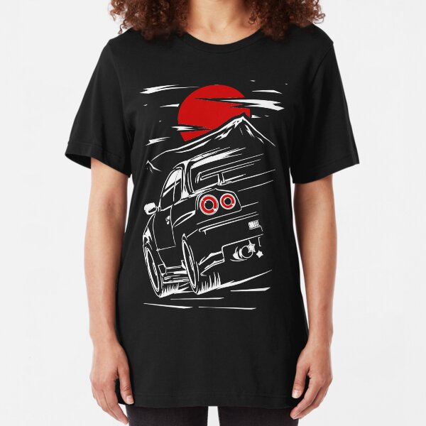 Nissan Skyline GTR 34 | Haruna Slim Fit T-Shirt