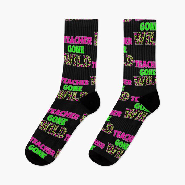 Item preview, Teacher Gone Wild animal print designed and sold by funnytshirtemp.