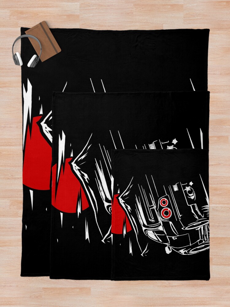 Alternate view of Nissan Skyline GTR 34 | Haruna Throw Blanket