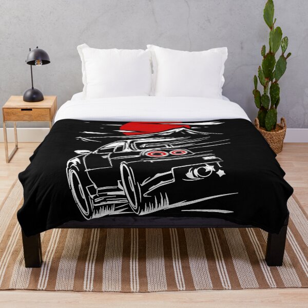 Nissan Skyline GTR 34 | Haruna Throw Blanket