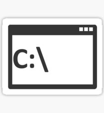 Command Prompt Sticker