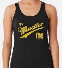 es & amp; s Mueller Zeit - GOLD Racerback Tank Top