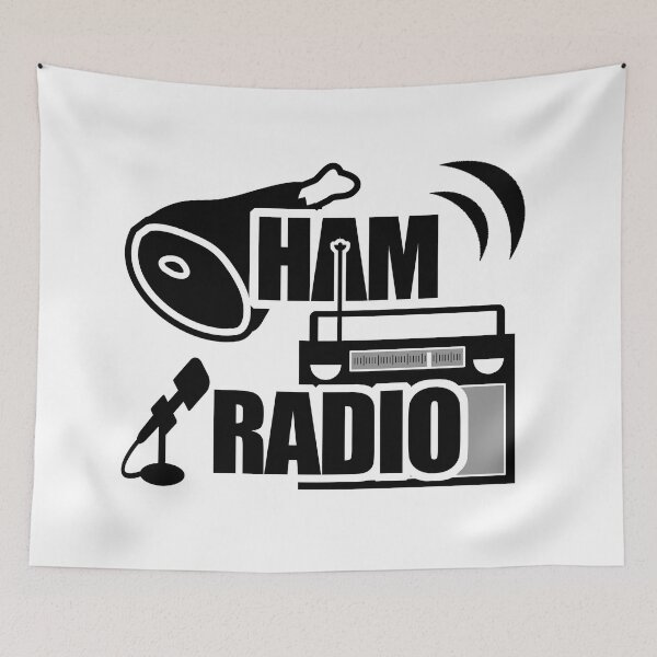 Item preview, Delicious Ham and the Radio - Ham Radio designed and sold by Tatzki-Design.