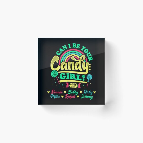 Item preview, Candy Girl - Ronnie Bobby Ricky Mike Ralph Johnny designed and sold by ErvidsVeinberg.